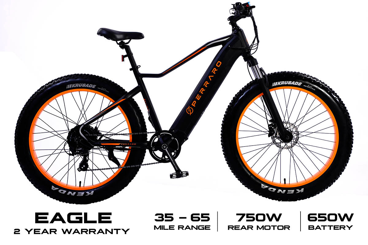 Fat Tire Electric Bike | 750W Electric Bike | Perraro Electric Bike